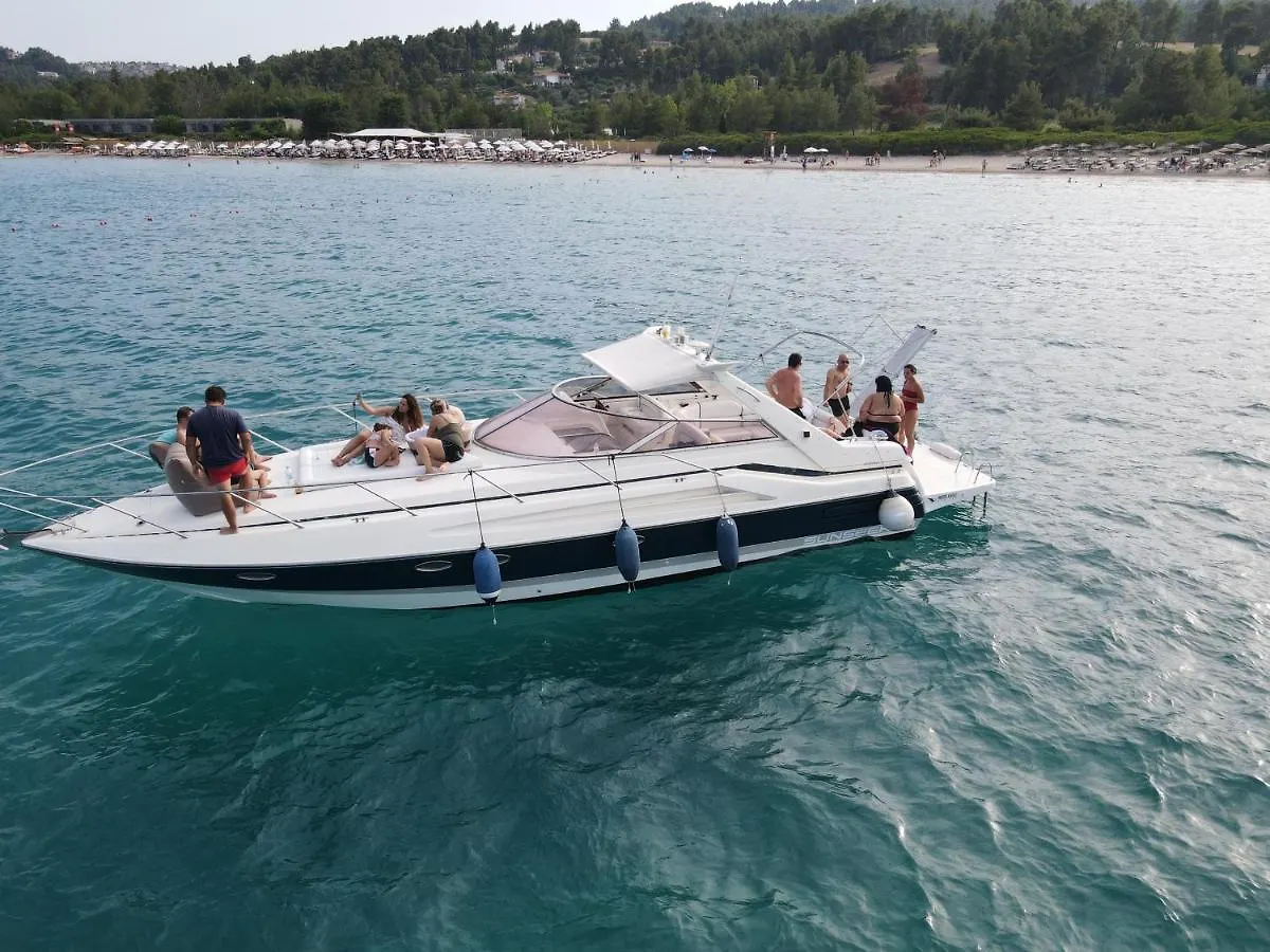 White Eagle Cruises Hotel Pefkochori Greece
